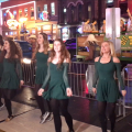 Irish step dancers